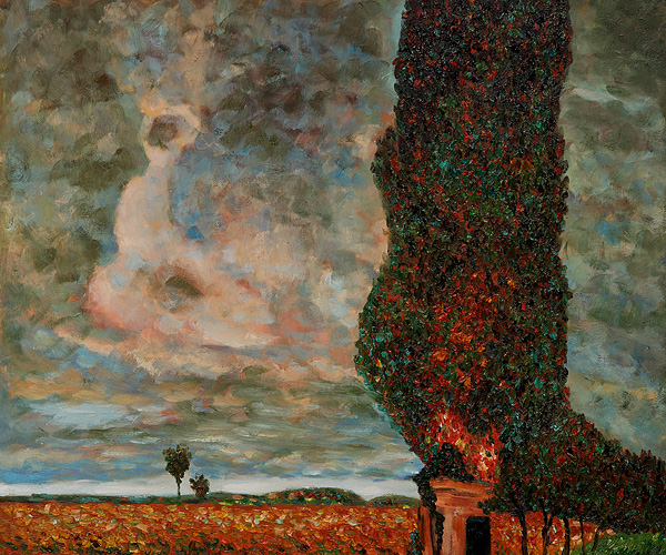 High Poplar by Gustav Klimt